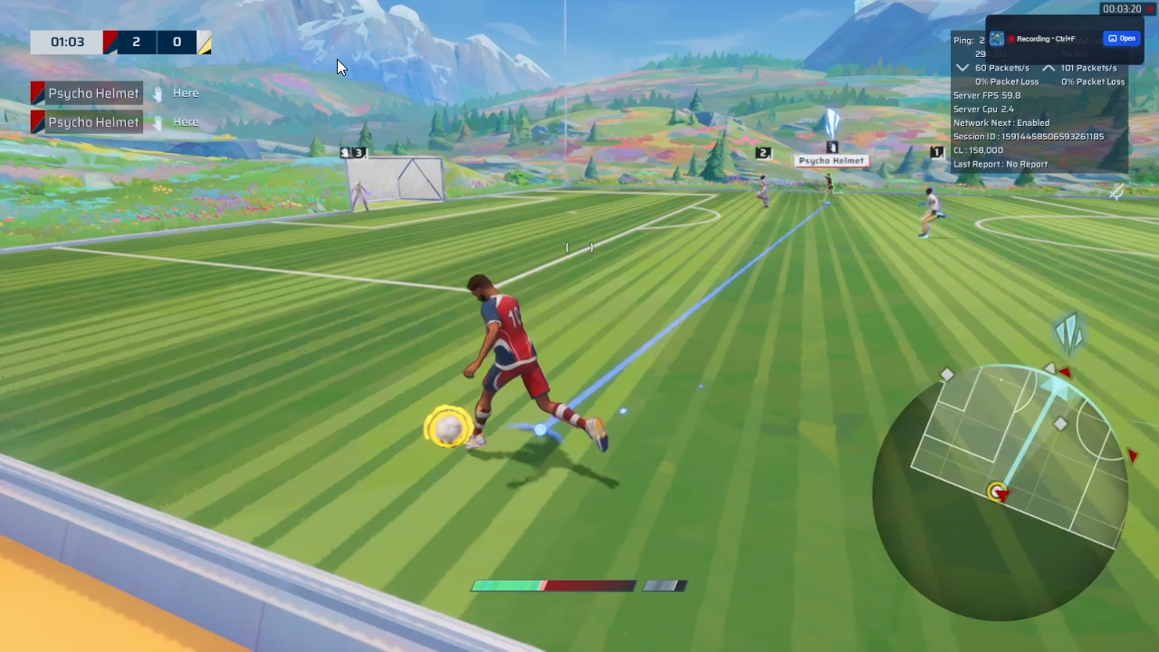 Rematch gameplay interface